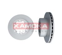 KAMOKA 2x Bremsscheibe hinten Ø303 mm belüftet für VW Crafter 30-50 Kasten 2E_