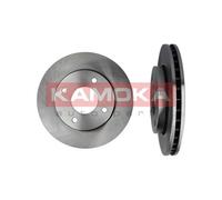 KAMOKA 2x Bremsscheibe vorne Ø256 mm für Mitsubishi Colt VI Z3_A Z2_A 1.3 1.1