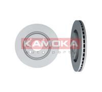 KAMOKA 2x Bremsscheibe vorne Ø266 mm belüftet für Peugeot 206 CC 2D 1.6 16V 2.0
