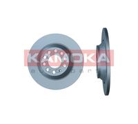 KAMOKA 2x Bremsscheiben hinten Voll beschichtet für Audi A6 Allroad 4FH C6