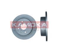 KAMOKA 2x Bremsscheiben hinten Voll beschichtet für Chevrolet Epica KL1