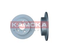 KAMOKA 2x Bremsscheiben hinten Voll beschichtet für Honda Civic VII Hatchback