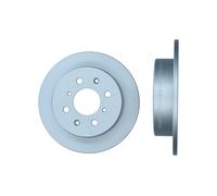 KAMOKA 2x Bremsscheiben hinten Voll beschichtet für Honda Jazz III GE GD GE3