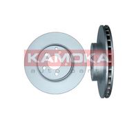 KAMOKA 2x Bremsscheiben vorne belüftet beschichtet für Mercedes E-Klasse S211