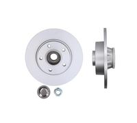 Kamoka Bremsscheibe 1031039 Hinterachse Voll 280 mm mit Radlager für Opel Nissan Renault Vauxhall