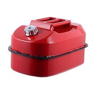 Kanister, Benzin, Diesel, Kraftstoffkanister, Metall, 5-20 l, horizontaler Kraftstofftank, roter Benzinkanister aus Metall, tragbarer Reserve-Benzinbehälter - für Motorrad, SUV, ATV, Dirtbik