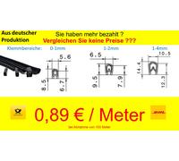 Kantenschutzprofil Kantenschutz Gummi Keder Band flexibel selbstklemmend 0-1 mm