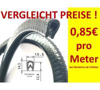 Kantenschutzprofil Kantenschutz Keder Profil Klemmprofil Gummi für Blech PVC 1-4