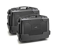 Kappa Bike Gepäck GARDA Top-Case MONOKEY 46 L x2 Schwarz Line Adventure Box