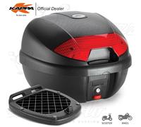 Kappa Givi Topcase KIT 30 L Schwarz K30N KR2123 für Yamaha N-MAX 125 2015-2017