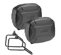 KAPPA KVC35N Seitenkoffer Set Schwarz Mit Rahmen VOGE VALICO 525 DSX 2024-2025