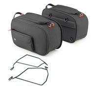 KAPPA Seitenkoffer 17L ST105 + Rahmen BRIXTON CROMWELL 250 2022-2024 Schwarz