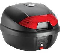 KAPPA TOP-CASE K30 L schwarz m. rotem Reflektor