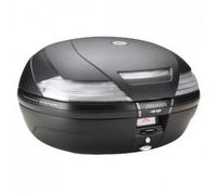 KAPPA TOP-CASE K49 schwarz m. transp. Reflektor