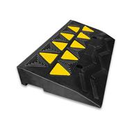 KARAT Schwellenrampe Blanc Bordsteinrampe Auffahrrampe Extra Robust 50 x 28 x 8 cm