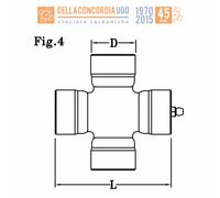 Kreuzfahrt Stativ 30 x 39,3 X 13 x 20 für Lancia Dedra Seat Skoda Fabia CR554