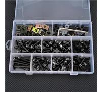 Karosserie-Kits Universelle Verkleidungsschrauben Für Motorradkarosserie Für BMW S1000R S1000RR S 1000 R RR 1000RR S1000 Sport 2019-2023 2022 2021 Zubehör Teile(Nero)