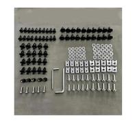 Karosserie Schrauben Verkleidungsschrauben Motorräder Für Kawasaki Für ZX10R Für ZX-10R 2011-2015 Karosseriemuttern-Kit Windschutzscheiben-Schlüssel, Unterleg Teile Befestigungs Mutter