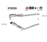 AS Katalysator für SKODA VW SEAT AUDI 37923D