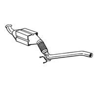 Bosal Katalysator Euro 4 090-011 passend für Audi Seat Skoda VW
