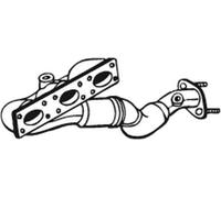 Bosal Katalysator 090-068 – passend für BMW 5er (E39, E60/E61), 7er (E65–E67), X5 E53
