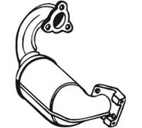 Katalysator Euro 3 090-654 BOSAL für RENAULT ESPACE IV LAGUNA III Grandtour