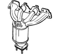 Katalysator Euro 3 090-735 BOSAL für OPEL ASTRA G CC ASTRA G Stufenheck CORSA C