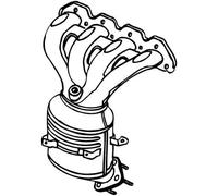 BOSAL Katalysator 090184 für Vaughall CHEVROLET