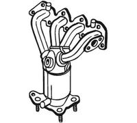 Katalysator Euro 5 090-191 BOSAL für SEAT SKODA VW