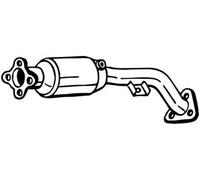 Katalysator Euro 6 mit Anbauteilen BOSAL IAM-Expertise passend für u.a. AUDI A5
