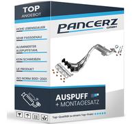 Katalysator für MERCEDES W168 A140 A160 A190 1997-2005 mit E-Prüfzeichen mit OBD