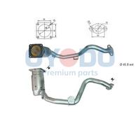 Katalysator Oyodo 10N0038-OYO für PEUGEOT PARTNER Großraumlimousine 306 Break 7E