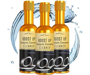 Katalysator Reiniger Benzin, Katalysator-Reiniger, Auto Katalysator Reiniger für Motor Katalysator Booster,für Benzin,Diesel,Hybrid Catalytic Converter Cleaner Engine Booster (3 Stück)
