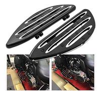 KaTur Motorrad CNC Montage Vorne Diele Beifahrer Hinten Trittbretter Bremspedal Pad Fußrasten Abdeckung Für Harley Touring 1984-2017