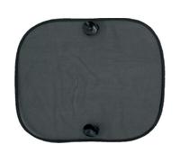 Auto-Sonnenschutz mit Saugnäpfen, schwarz, 2-teiliges Set