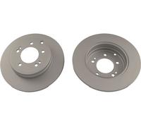 KAVO PARTS 2x Bremsscheiben hinten Ø284 mm Voll beschichtet für Hyundai Sonata