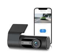 KAWA Dashcam Auto, 2K 1440P QHD Vorne Dashcam mit Superkondensator, 360° drehbar, WLAN, G-Sensor, 145° Weitwinkel, WDR Nachtsicht, Loop-Aufnahme, Parküberwachung & App-Steuerung