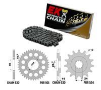 KAWASAKI GPZ UNITRACK 1100 1983-1985 Ketten Kettenräder 630 PBR EK 616G