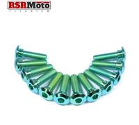 Kawasaki GPZ500 GPZ550 GPZ600R GPX600 GPZ900R Titan Vorne Scheibe Bolzen, Grün