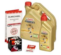 Kawasaki VN 2000 Classic, 08-10, VNW00; Castrol Power1 10w40 Öl; K&N Ölfilter