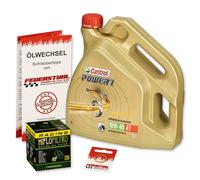 Kawasaki VN 900 Classic/Custom, VN900B VN900C; Castrol 10w40 Öl; Racing Ölfilter