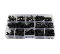 KCBHSH Verkleidungsschrauben-Set Motorräder Für Suzuki GSXR 1000 GSX-R1000 2007 2008 Komplettes Set Mit Muttern, Clips Und Befestigungselementen Schrauben Set Montage(Titan)