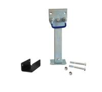 Kdjuope Stützbein für Anhänger mit Stabiler konstruktion Und Flacher Bodenplatte halterung für Wohnwagen für Reparatur Austausch, 350mm