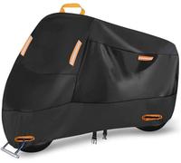 KDUSNA Abdeckplane Motorrad für Yamaha YZF-R6 RJ05 / RJ09 / RJ095 / RJ11 / RJ15, Winterfest Motorradabdeckung Outdoor Wasserdicht UV-Beständiges Motorradgarage