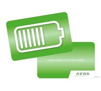 Keba 127939 RFID Karten (10er Packung), KEBA RFID cards design+UID