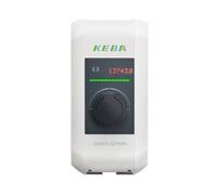 KEBA Wallbox Ladestation KC-P30-ES240022-M0R-GE | 22kW Typ 2 | RFID | MID Zähler | LAN | Solar | IP54 | Weiß