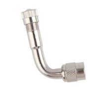 Keenso Auto Reifen Ventilverlängerung, Motorrad Auto Reifenventil Verlängerung 45/90/135 Grad Reifenventil Verlängerungsadapter für Auto, Motorrad, Fahrrad (90 Grad)