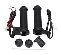 Keenso Griffheizung 1 Paar Motorrad Heizgriffe 22mm 7/8 Zoll Griffheizung Motorrad Handgriffe Lenkerwärmer mit Abdeckungen und Ärmel für Motorrad/Fahrrad/ATV