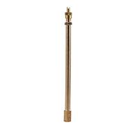 Keenso KFZ 140mm Messing Luft Reifenschaft Ventilverlängerung Adapter für Motorrad, Fahrrad, Mäher und Roller(140mm)