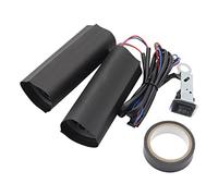 Keenso Motorrad Heizpads, Lenker Griffheizung, 12V Lenkergriff Heizungspad mit 3 Stufen Schalter für Motorräder, Elektrofahrzeuge und handgezogenen Anhänger